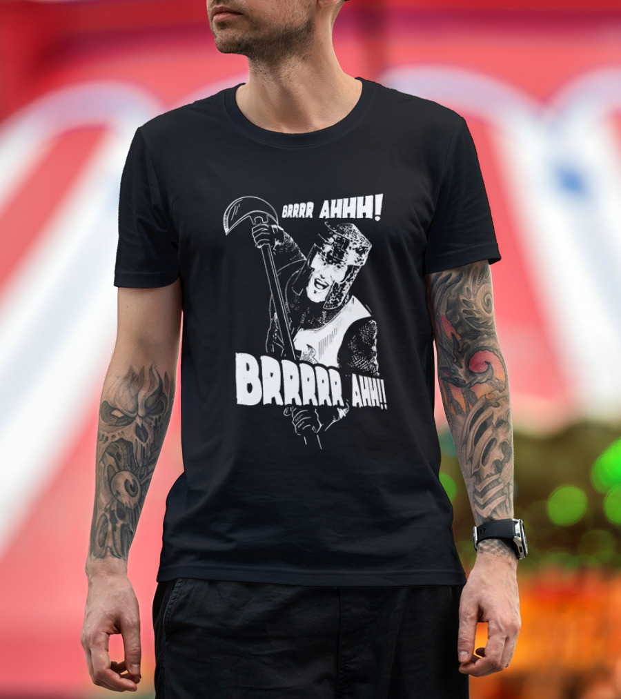 Brrrr Ahhh Cable Guy Medieval Knight T-Shirt