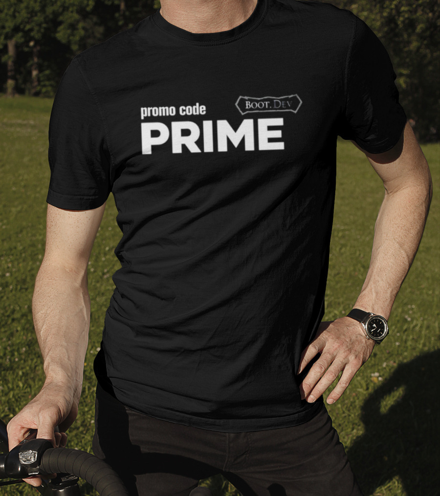 Promo Code PRIME Boot.Dev T-Shirt