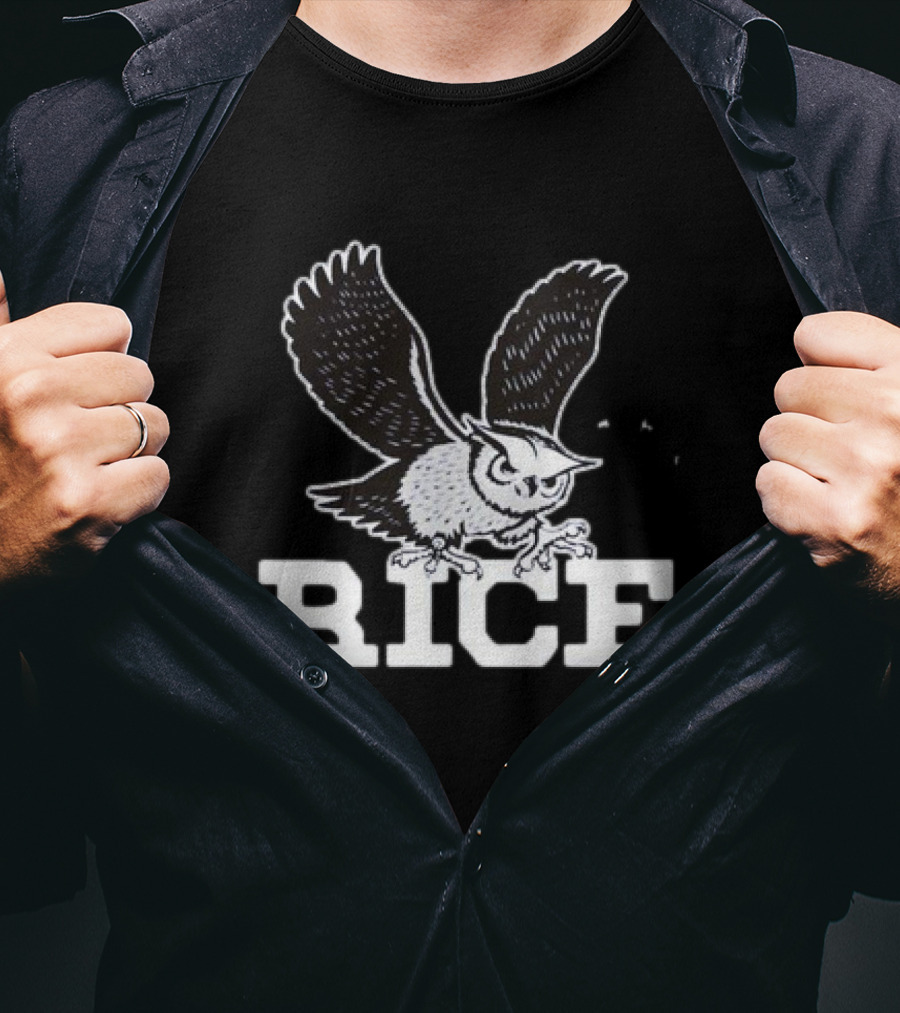 Rice University Fighting Owls Mascot T-Shirt