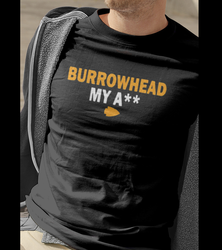 Burrowhead My A Travis Kelce Kansas City Chiefs Arrowhead T-Shirt
