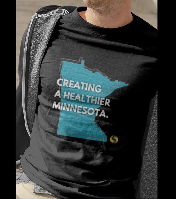 Creating A Healthier Minnesota State Logo With Swirl T-Shirt