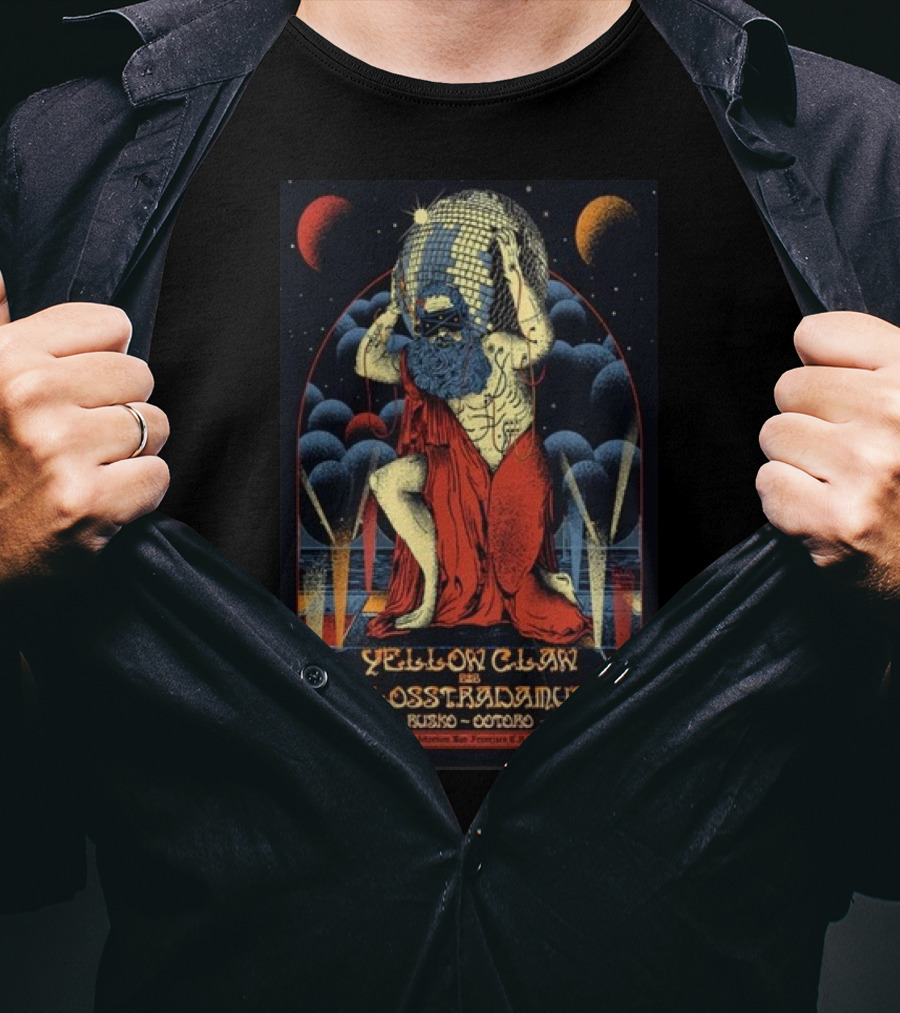 Yellow Claw Flosstradamus Rusko Otto San Francisco Bill Graham Civic August 24 T-Shirt