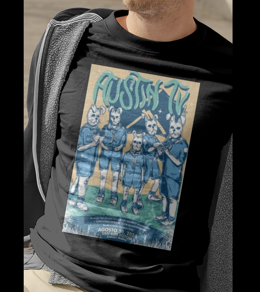 Austin TV La Última Noche Del Mundo San Luis Potosí Estación Wadley Agosto 30 T-Shirt