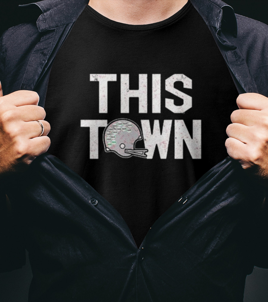 O.A.R This Town Columbus Football Helmet August 29 T-Shirt