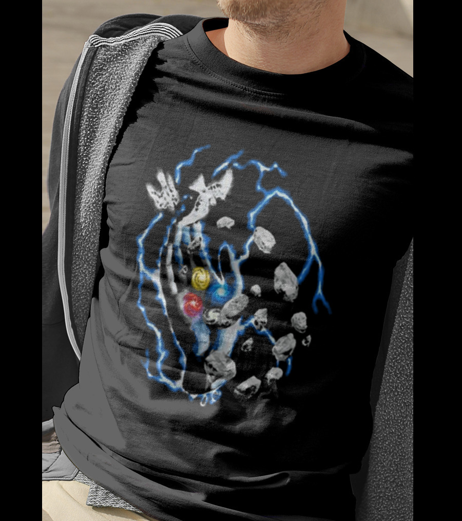 Big Sean Universe Lightning Rocks Energy Spheres T-Shirt