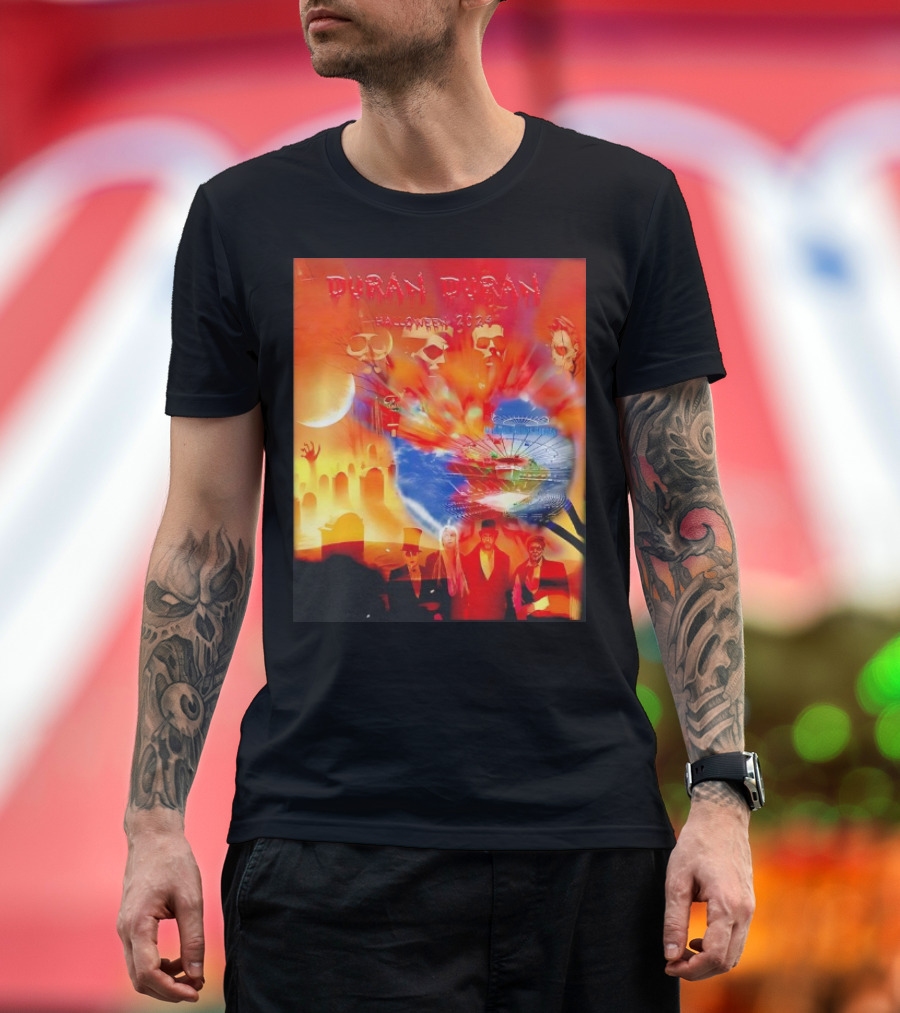 Duran Duran Halloween 2024 Spooky Carnival Vibes T-Shirt