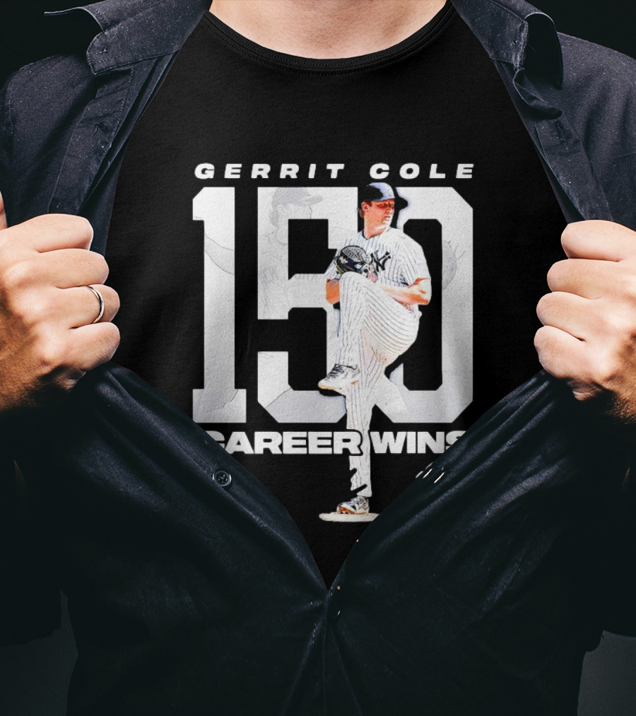 Gerrit Cole 150 Career Wins New York Yankees T-Shirt