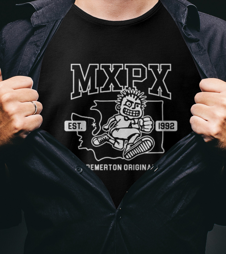 Mxpx Est. 1992 Bremerton Originals Washington T-Shirt