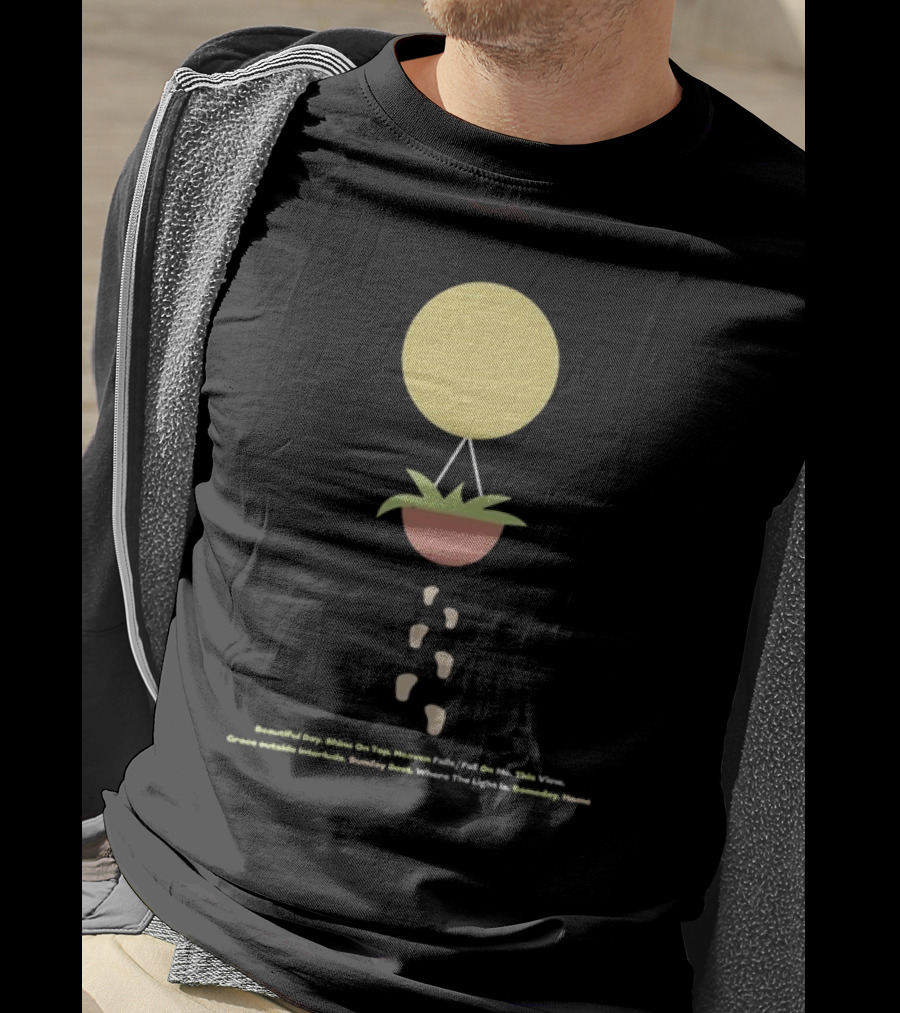 Beautiful Day Shine On Top Heaven Falls Where The Light Is Tracklist Surfaces Music T-Shirt