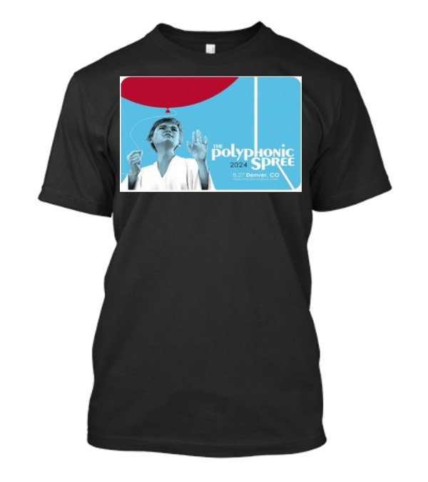 The Polyphonic Spree 2024 Convergence Station In Denver CO August 27th T-Shirt