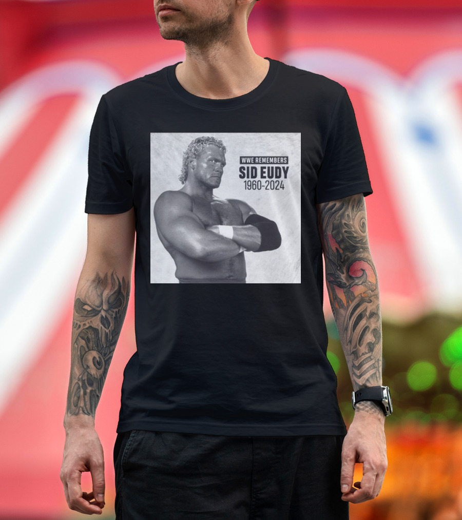WWE Remembers Sid Eudy Legends 1960-2024 T-Shirt