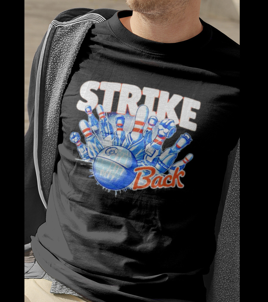 STRIKE Back Bowling And Star Wars Mashup T-Shirt
