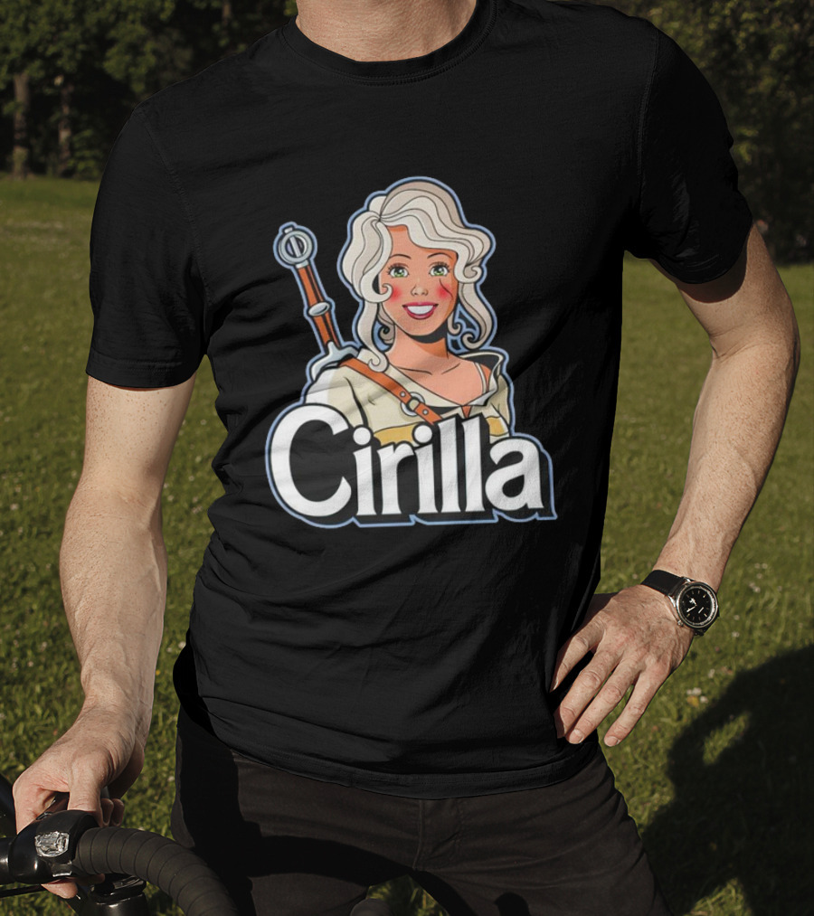 Cirilla Cartoon Style The Witcher Ciri T-Shirt