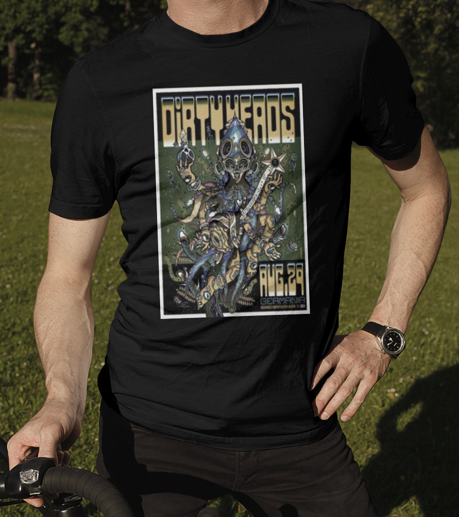 Dirty Heads Germania Insurance Amphitheater Aug 29 Austin TX Surreal Creature T-Shirt