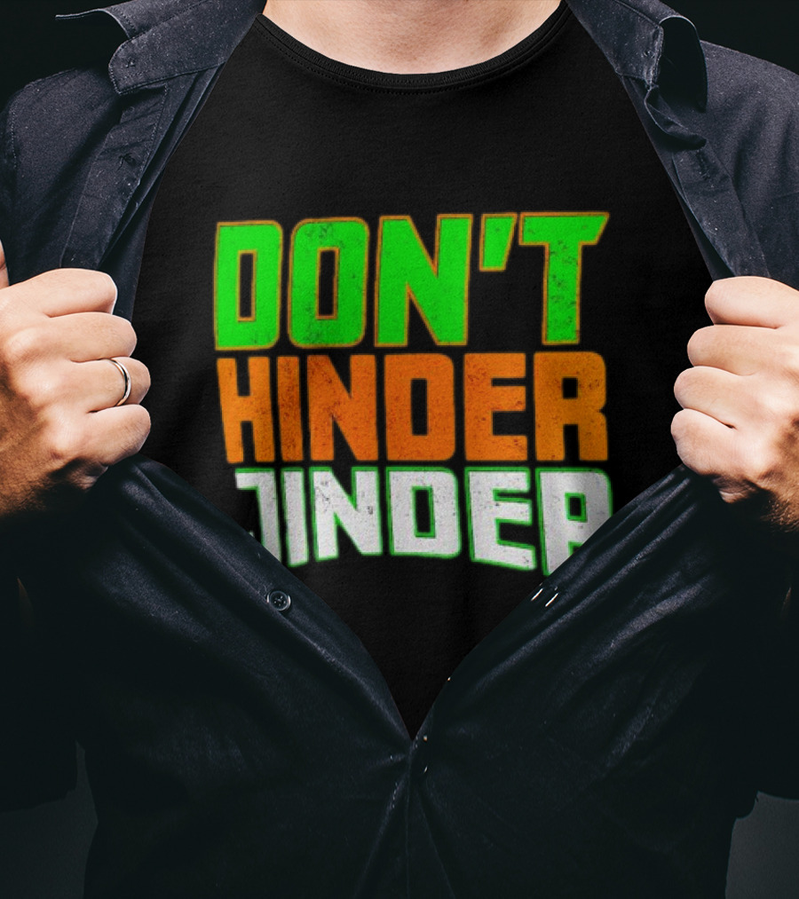 Jinder Mahal Don't Hinder Jinder Vibrant T-Shirt