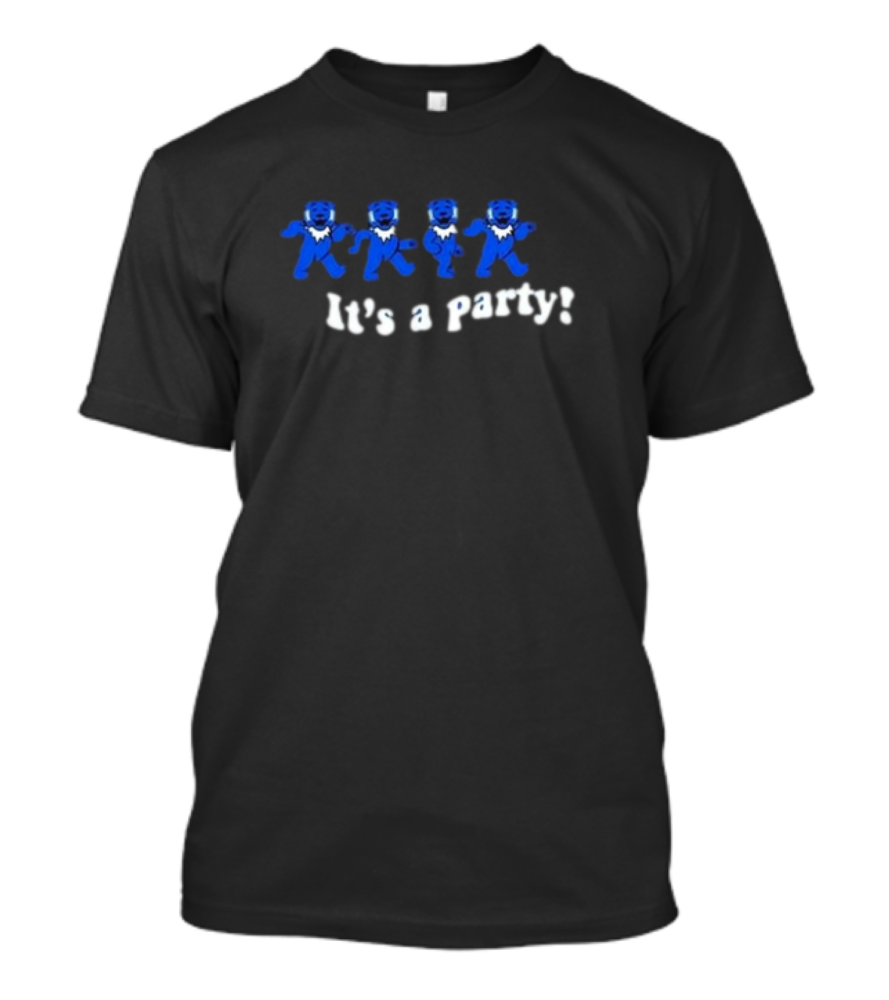 Kentucky Grateful Cats Dancing With It's A Party T-Shirt