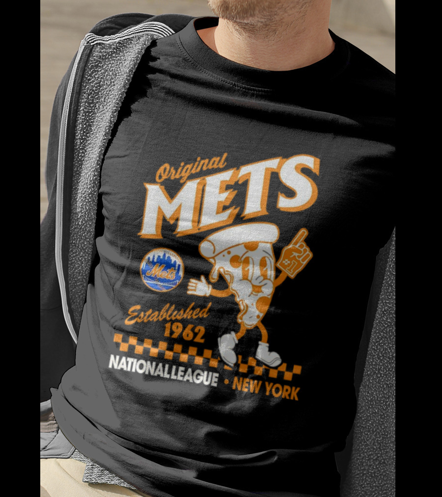 Original Mets Established 1962 National League New York T-Shirt