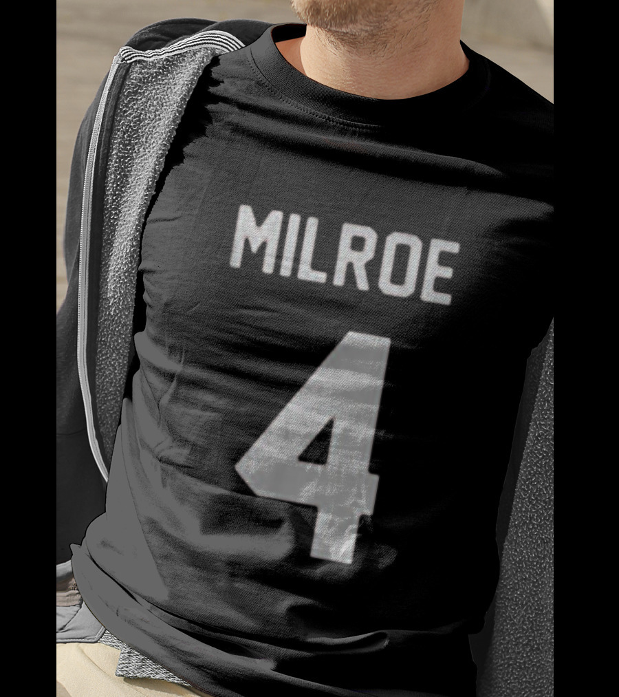 Alabama Football Milroe 4 Shirsey T-Shirt