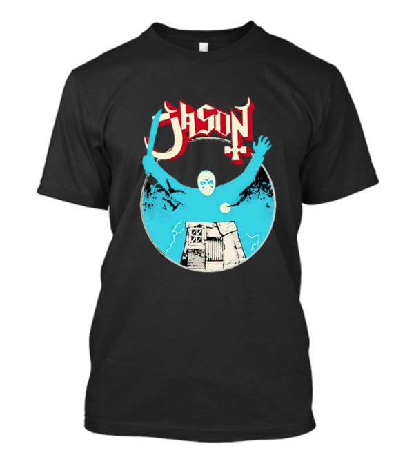 Jason Ghost Heavy Metal Turbo Cabin And Mask T-Shirt