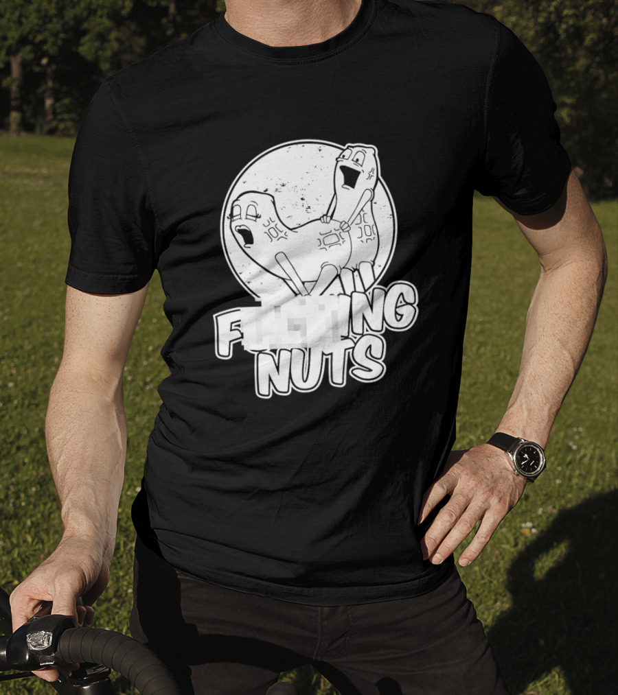 Fking Nuts Peanuts Cartoon Humor T-Shirt