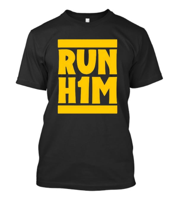 RUN H1M Street Art Graffiti T-Shirt