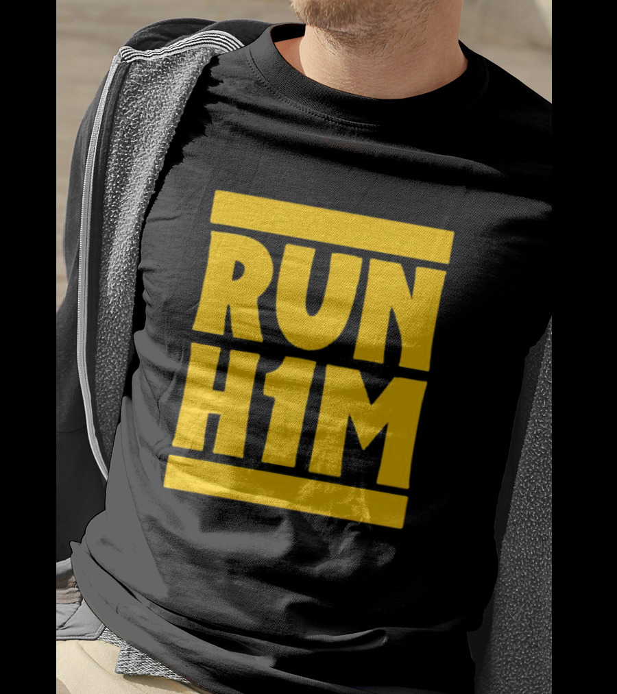 RUN H1M Street Art Graffiti T-Shirt