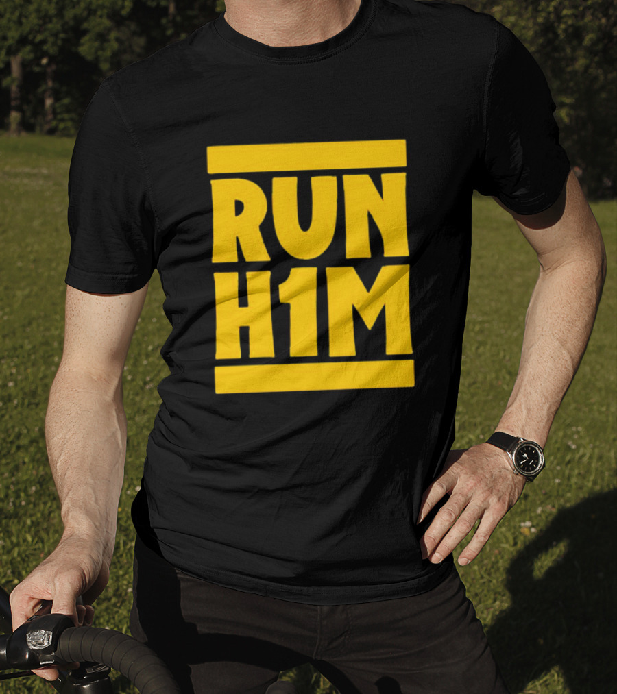 RUN H1M Street Art Graffiti T-Shirt