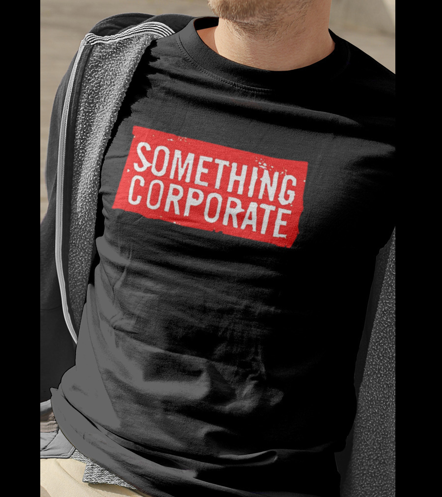 Something Corporate Bold Red Iconic T-Shirt