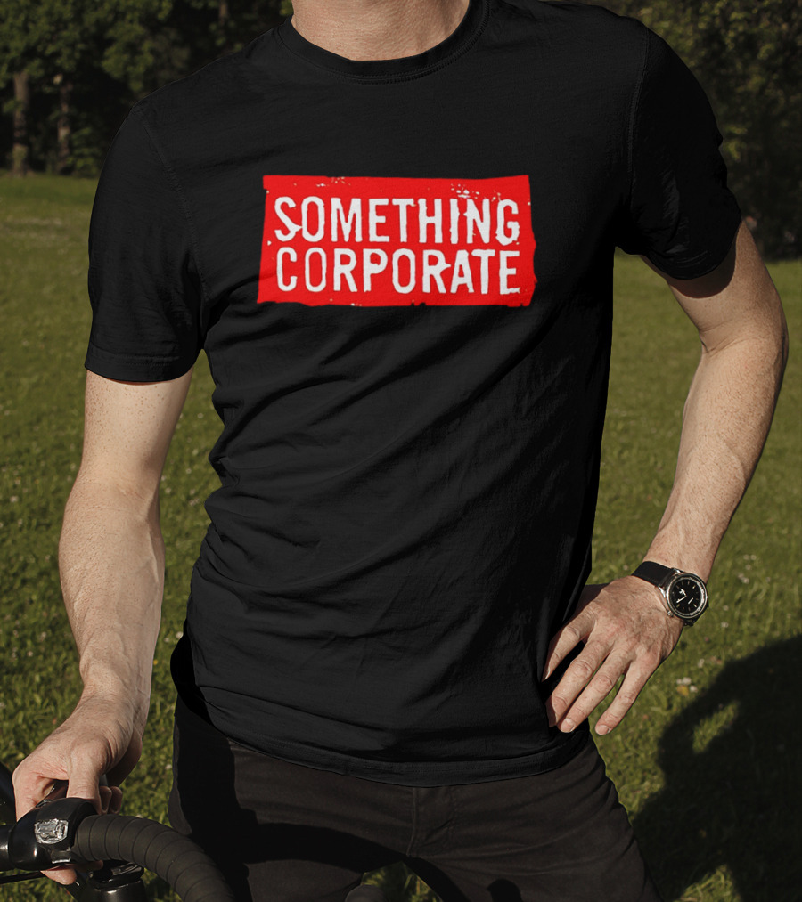 Something Corporate Bold Red Iconic T-Shirt