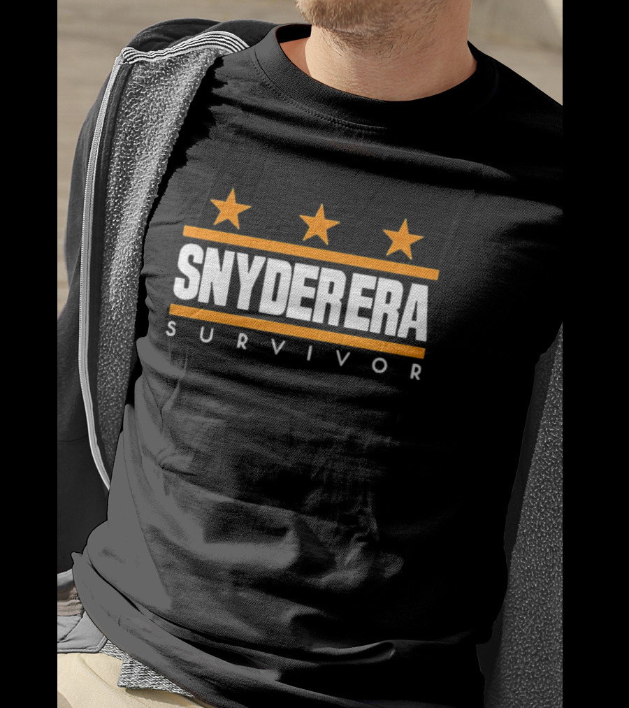 Snyder Era Survivor Cali Commander Three Stars T-Shirt
