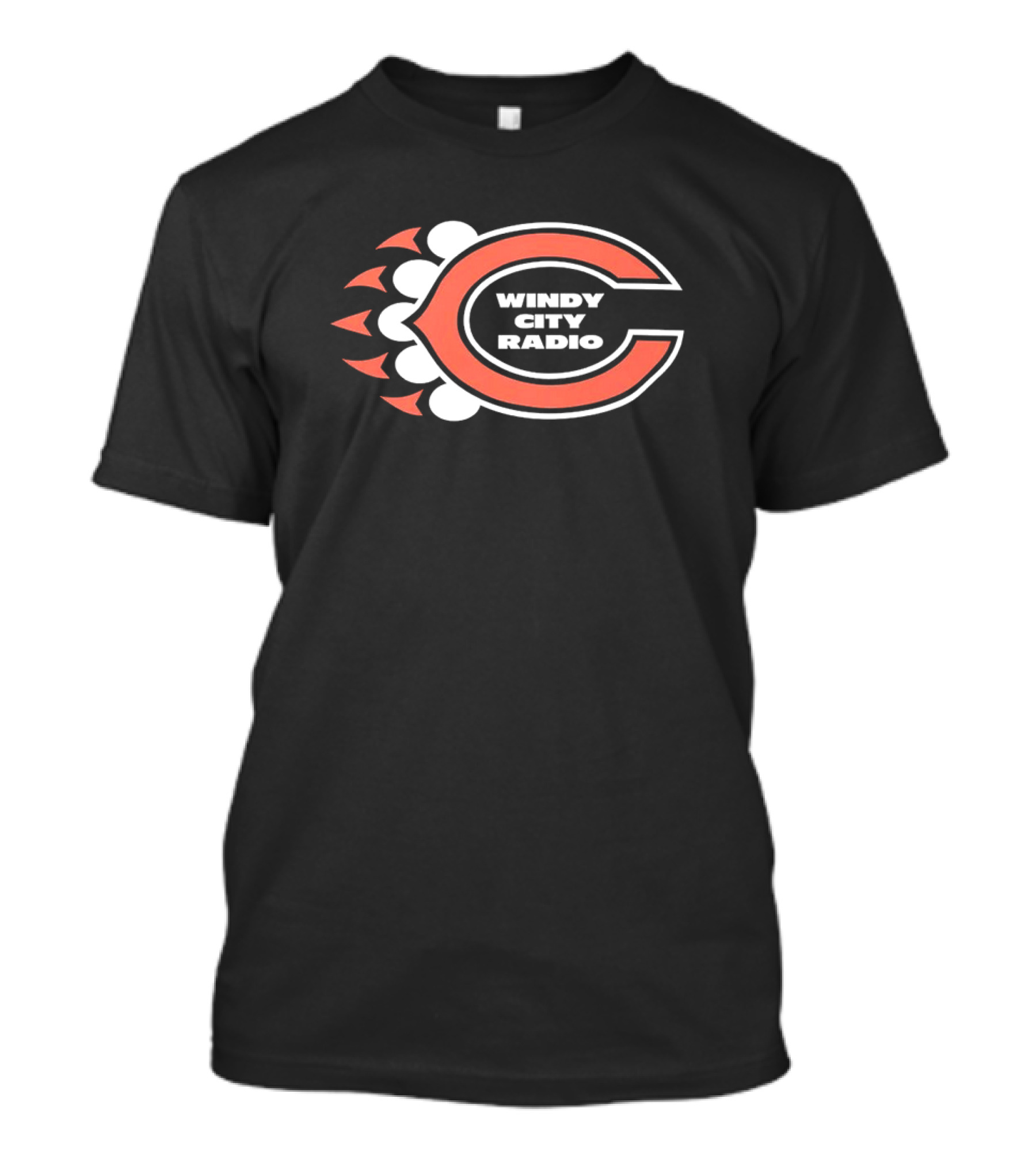 Windy City Radio Chicago Bears C Letter T-Shirt