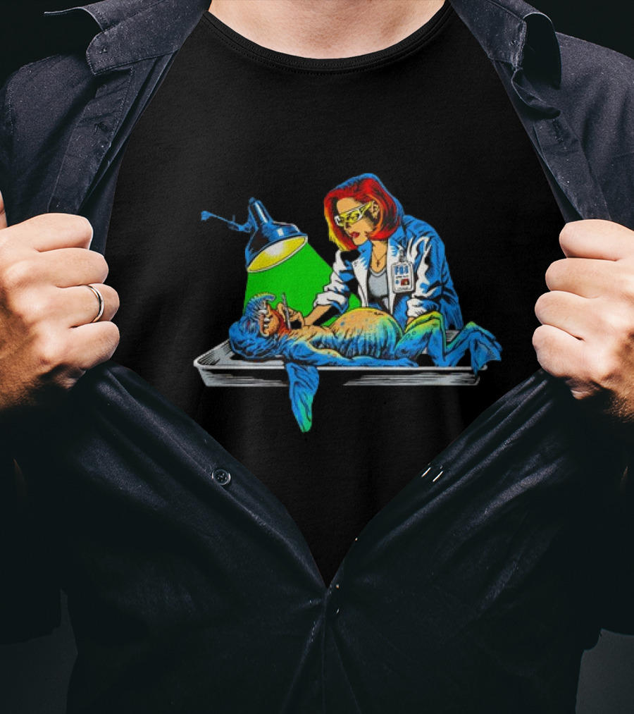 Full Wattopsy Alien Autopsy Investigation T-Shirt