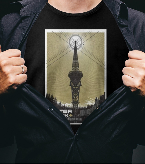 Peter Hook And The Light 9/1/24 9:30 Club Washington DC Tour T-Shirt