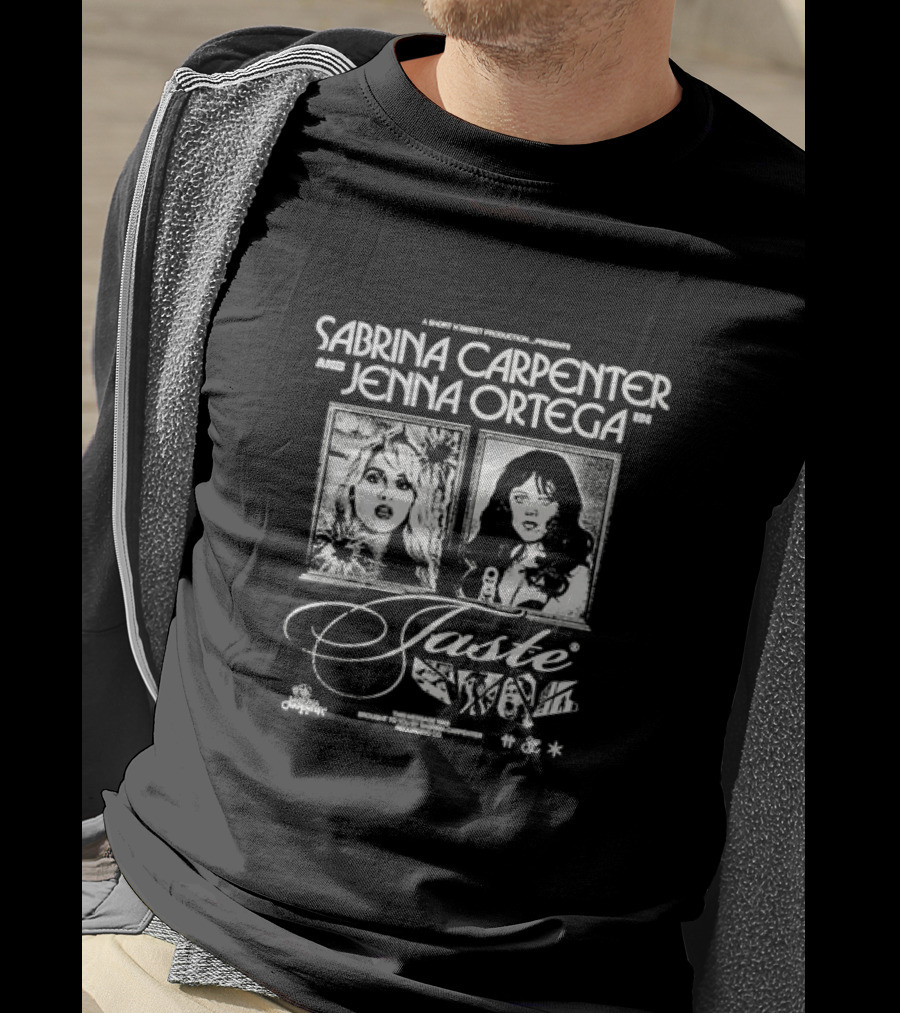 Sabrina Carpenter And Jenna Ortega In A Short X Sweet Production Presents Taste T-Shirt