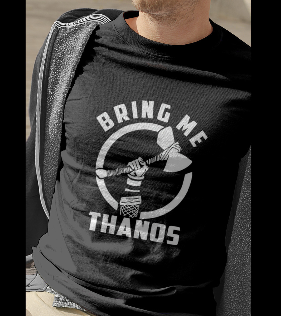Bring Me Thanos Hammer Circle Marvel Reference T-Shirt