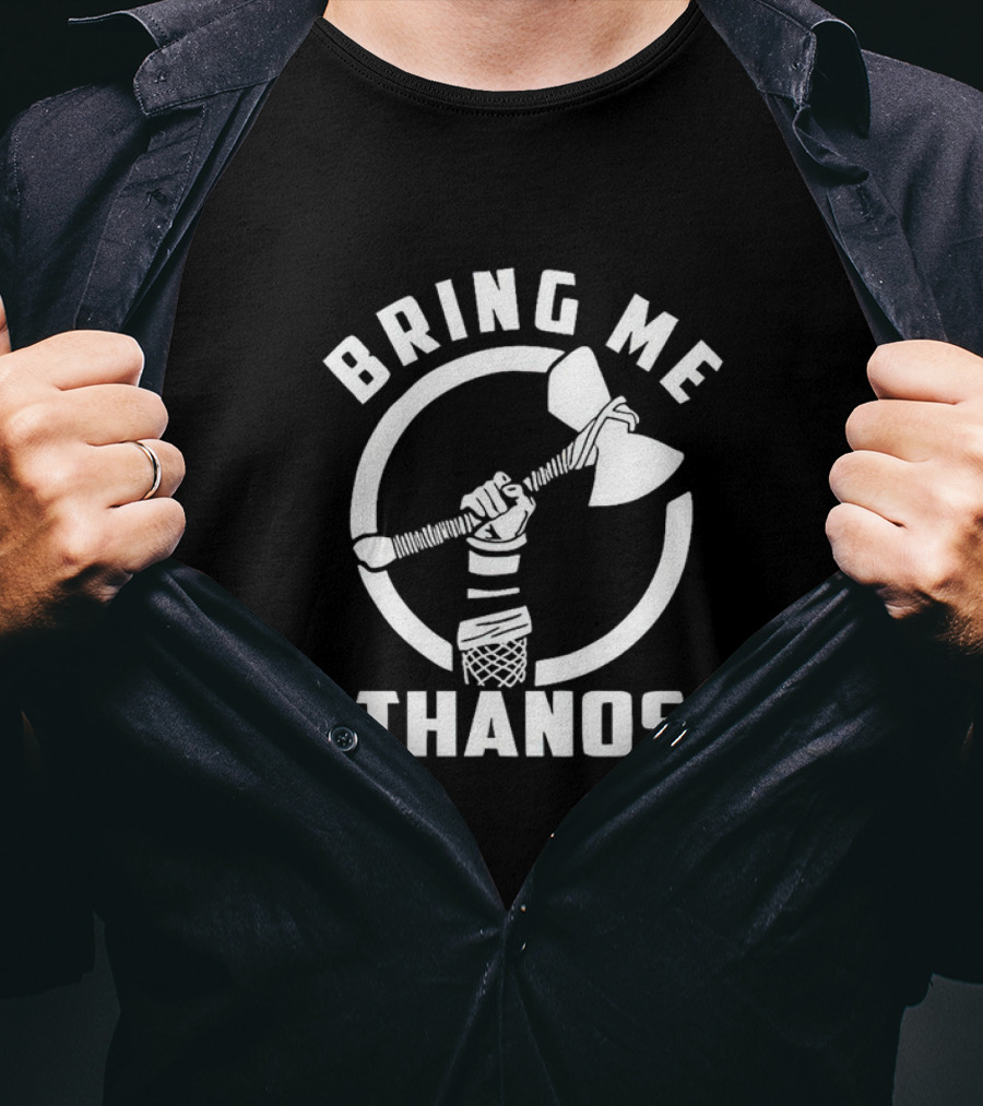 Bring Me Thanos Hammer Circle Marvel Reference T-Shirt