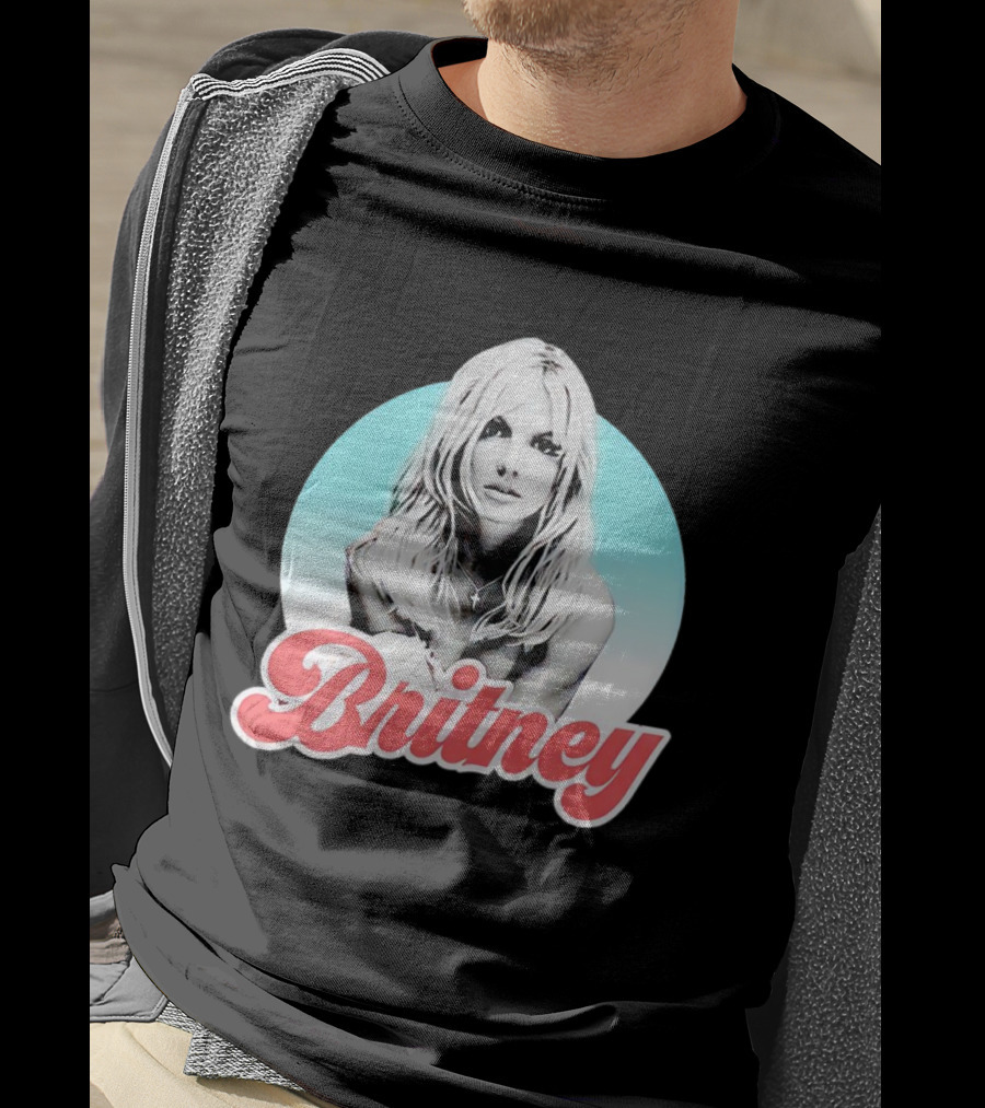 Britney Spears Retro Style Bootleg Fan T-Shirt