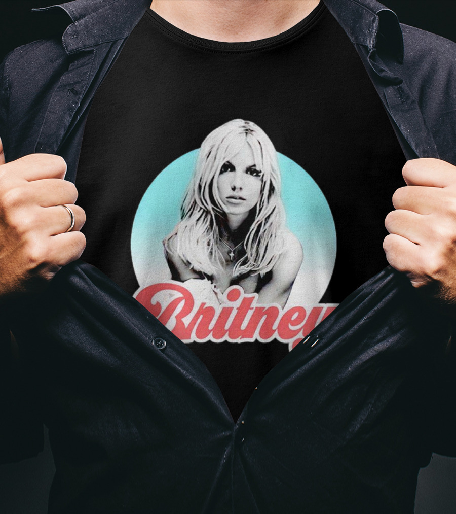 Britney Spears Retro Style Bootleg Fan T-Shirt