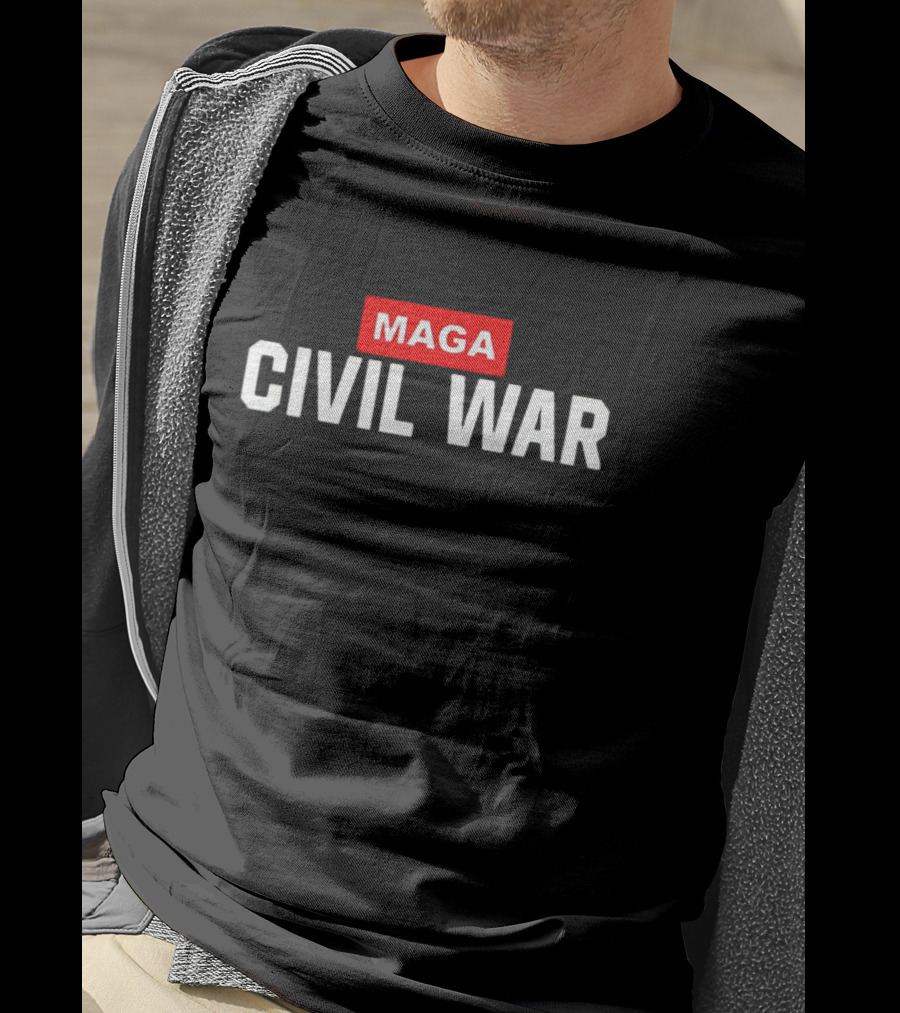 MAGA Civil War Political T-Shirt