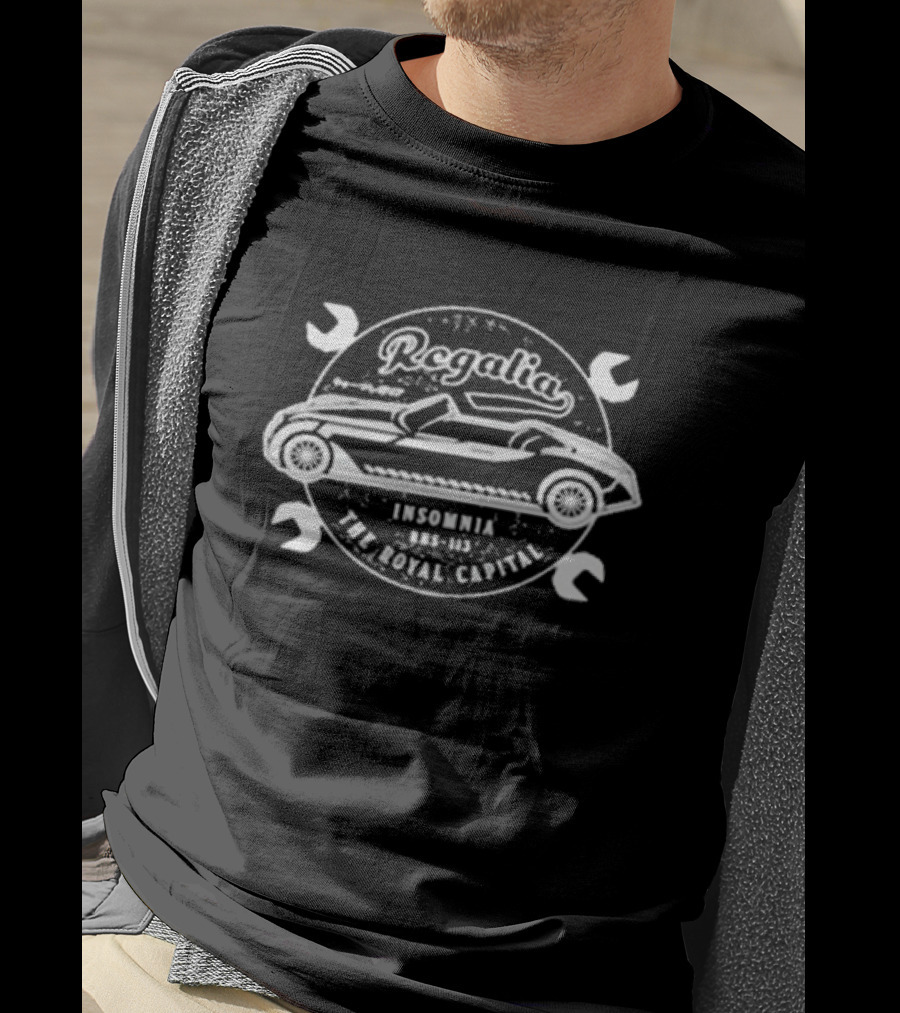Regalia Insomnia Rhs 113 The Royal Capital Car Wrench Circle T-Shirt