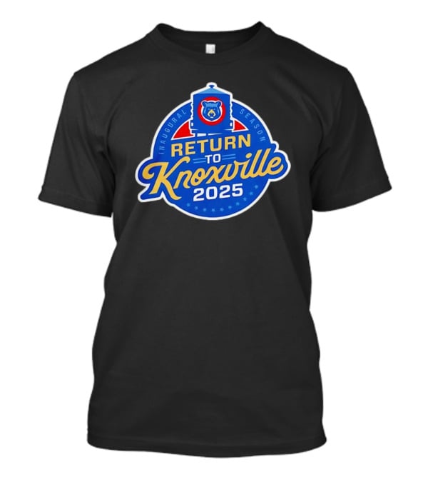 Inaugural Season Tennessee Smokies Return To Knoxville 2025 T-Shirt
