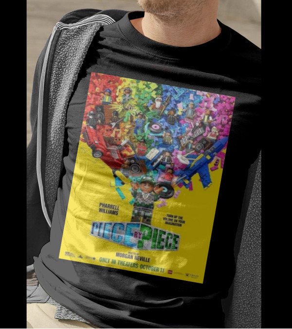 PHARRELL WILLIAMS PIECE BY PIECE TURN UP THE VOLUME OF YOUR IMAGINATION RELEASING IN THEATERS OCTOBER 11 T-Shirt