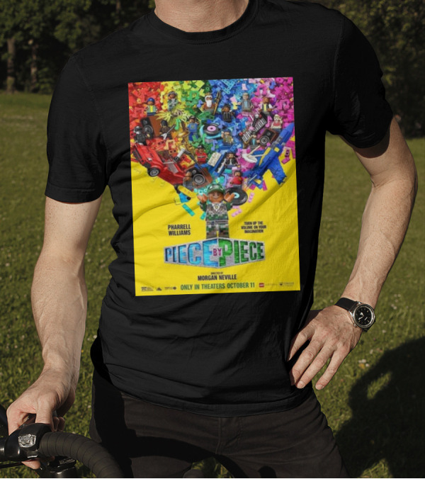 PHARRELL WILLIAMS PIECE BY PIECE TURN UP THE VOLUME OF YOUR IMAGINATION RELEASING IN THEATERS OCTOBER 11 T-Shirt