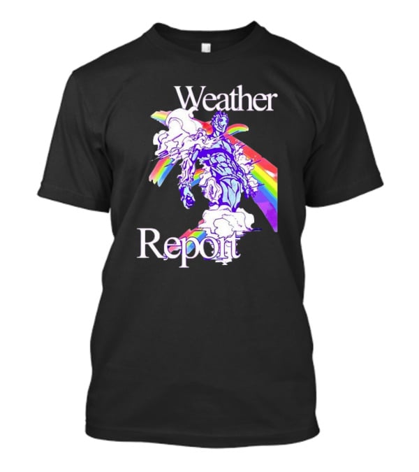 Weather Report JoJo's Bizarre Adventure Rainbow Character T-Shirt