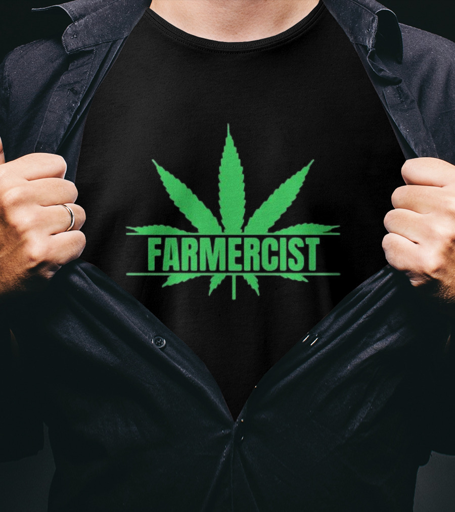 Farmercist Cannabis Leaf T-Shirt