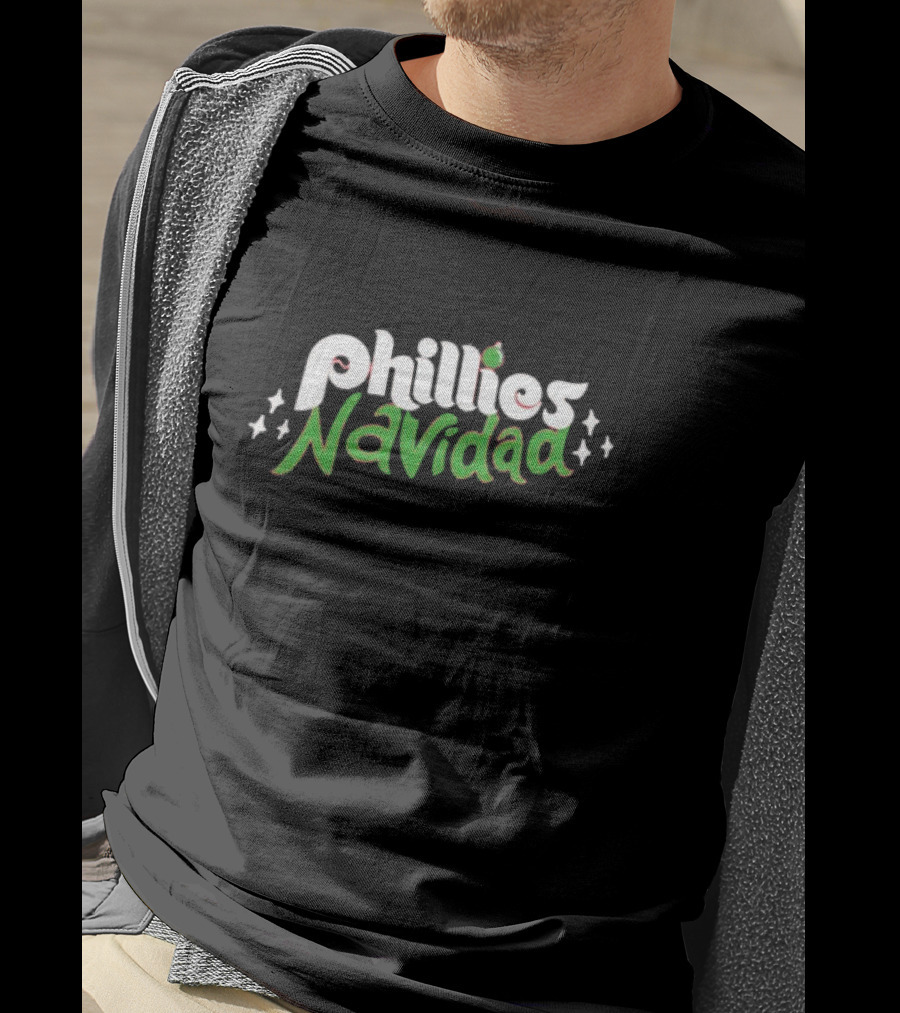 Phillies Navidad Christmas Philadelphia Phillies T-Shirt