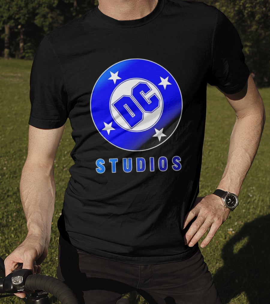 James Gunn DC Studios Logo With Stars T-Shirt