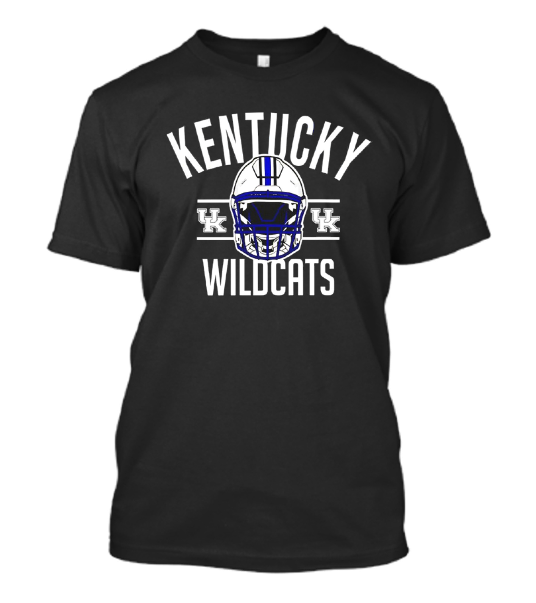 Kentucky Wildcats UK Football Helmet T-Shirt
