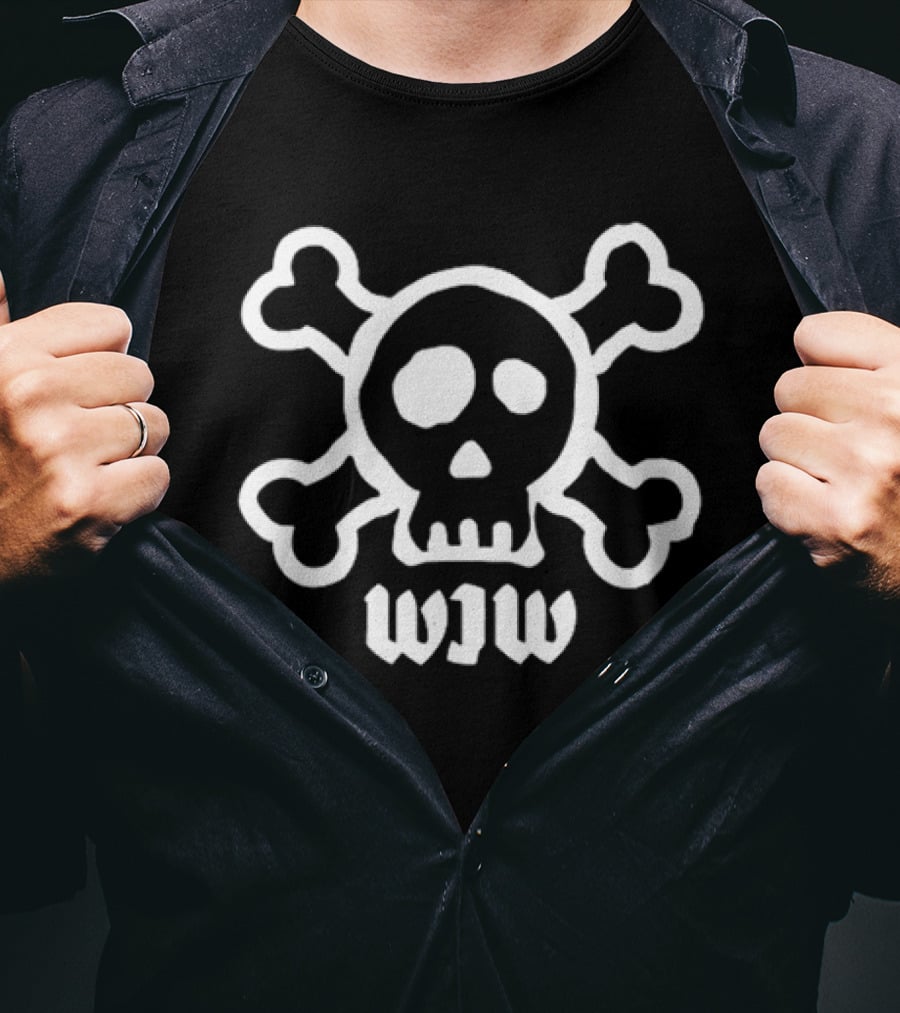 Kristian Nairn WJW Wee John Wednesday Skull Crossbones T-Shirt