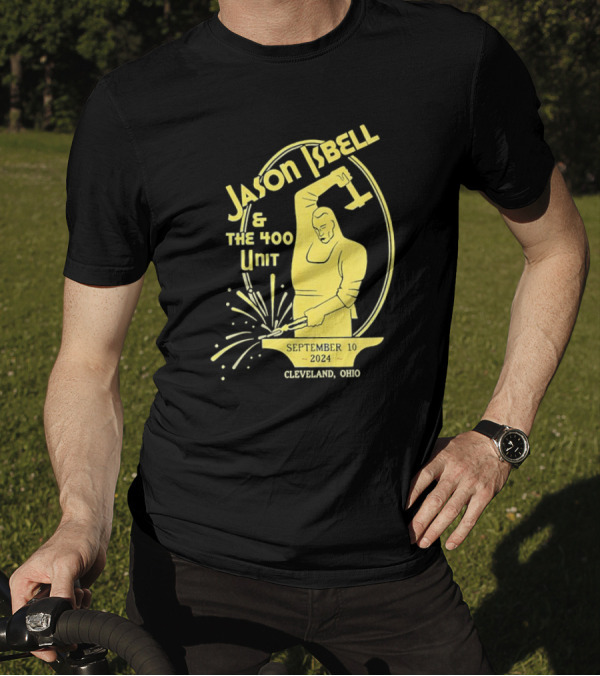 Jason Isbell And The 400 Unit September 10 2024 Cleveland Ohio T-Shirt